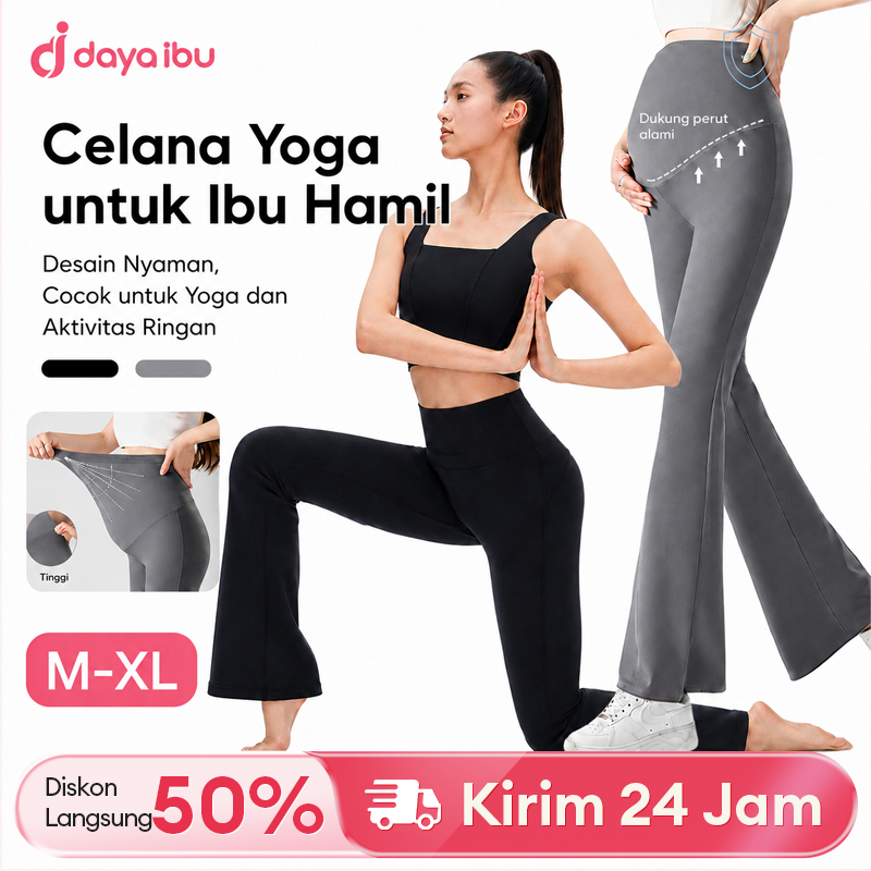 กางเกงโยคะคนท้องแบบปรับได้ Gym กางเกงออกกําลังกายผู้หญิง Y119+C0012G4