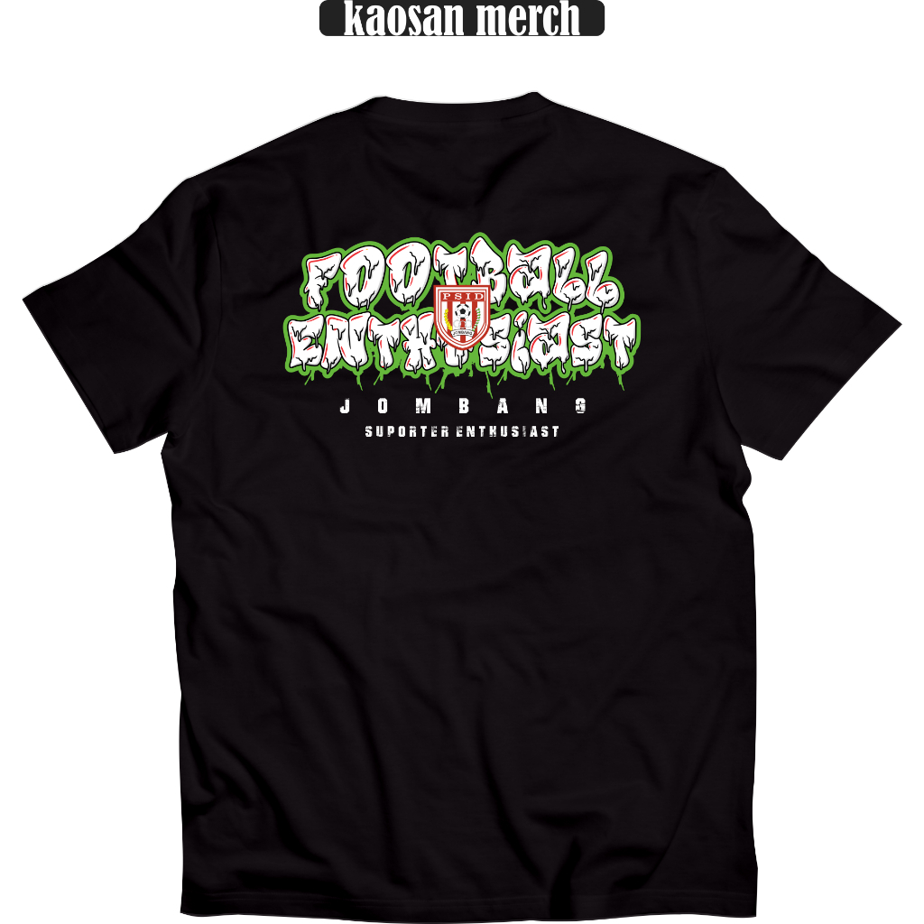 เสื้อยืด Jegober Supporter Jember Supporter เสื้อยืด Cotton Combed