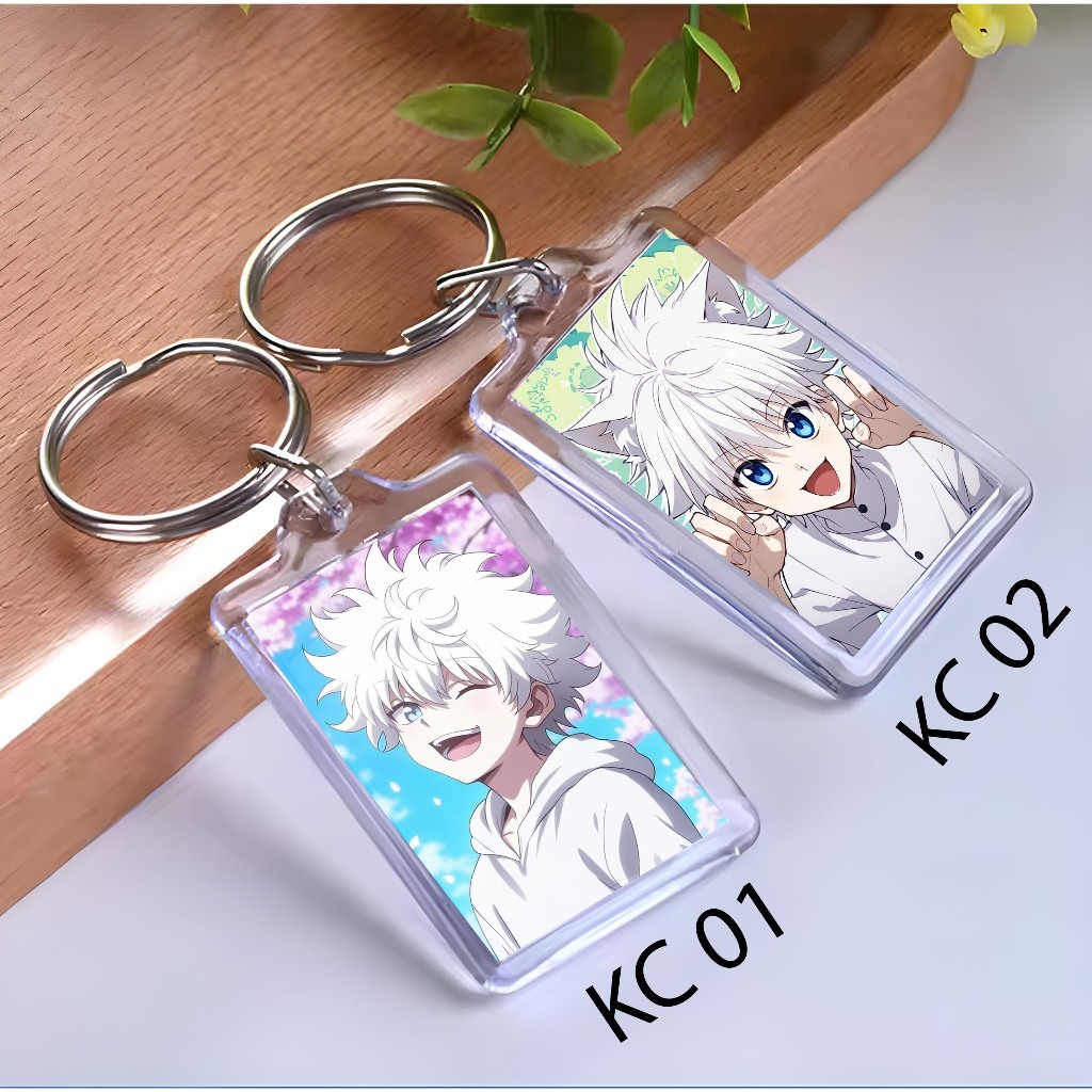 พวงกุญแจ Killua Zoldyck - พวงกุญแจนักล่าอนิเมะ - พวงกุญแจ - Killua Zoldyck