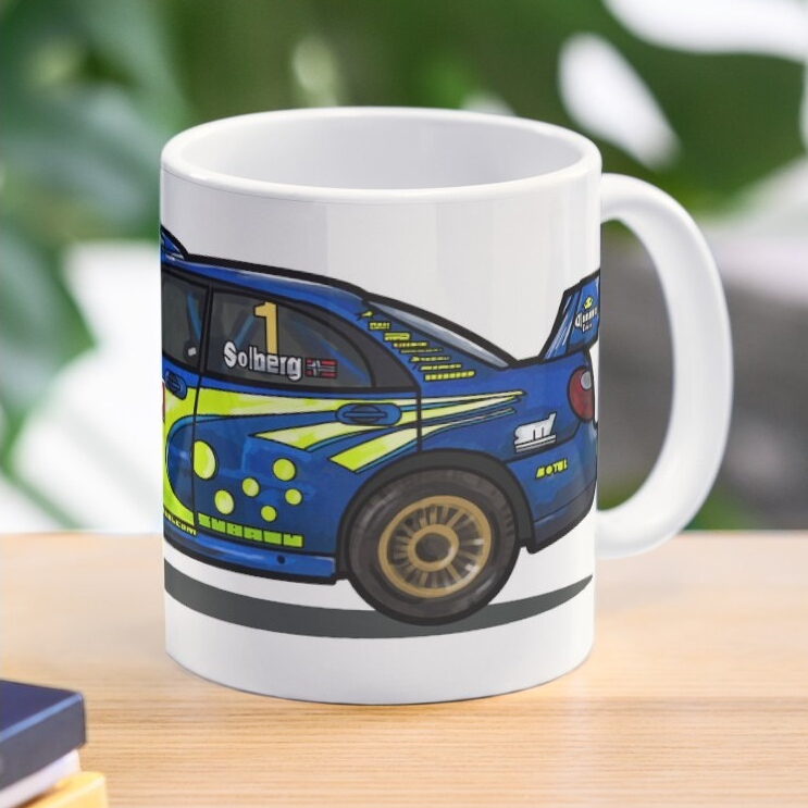 แก้วกาแฟ Rally WRC**