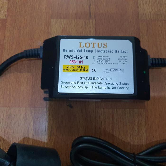 20watt-40watt Uv Ballast (สําหรับ 6gpm, 8gpm, 12gpm)
