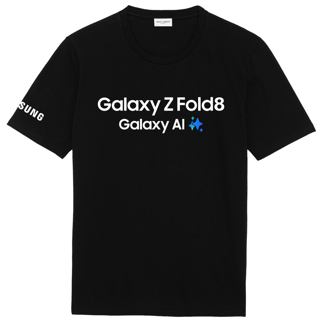 เสื้อยืด Samsung Galaxy Z Fold8 Galaxy AI Is Here ล่าสุด