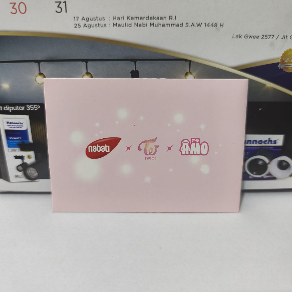 Nabati x Twice x Amo Photocard Pack