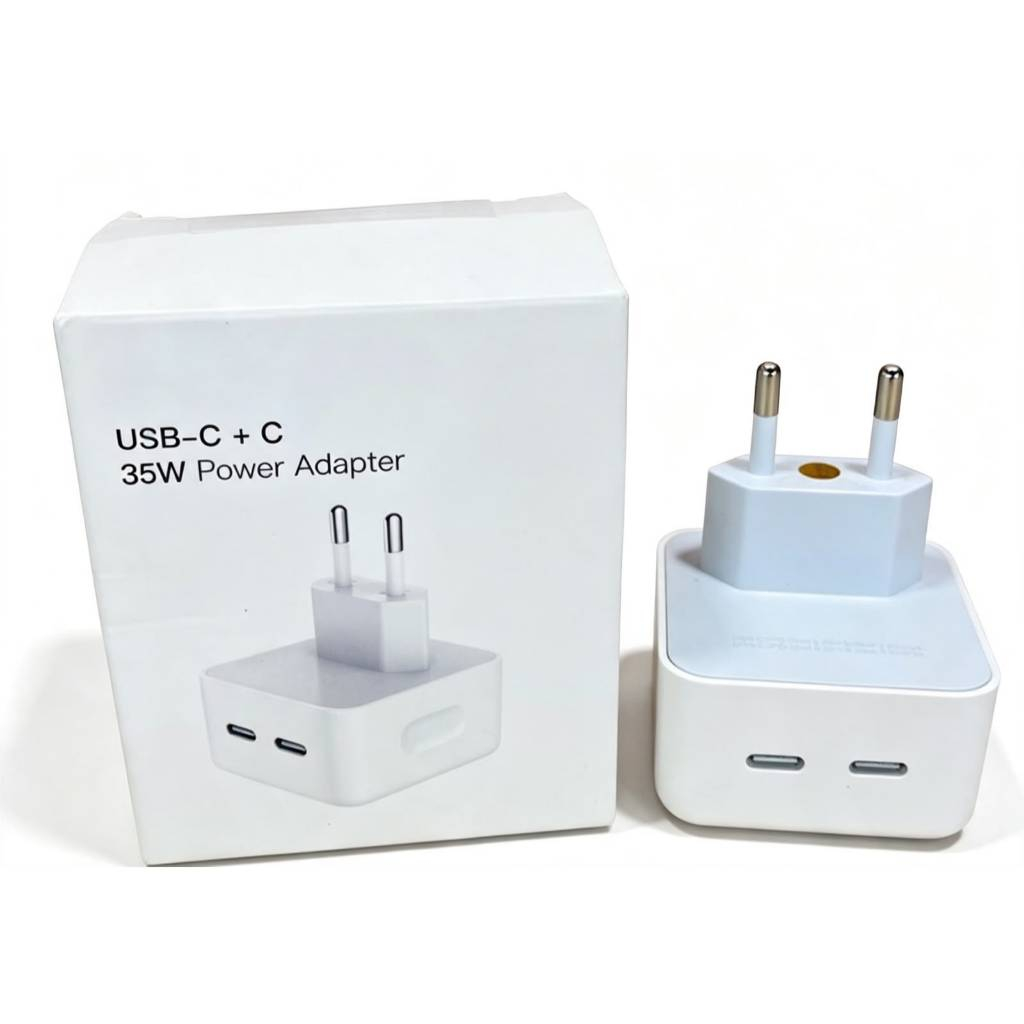 COMPATIBLE CHARGER ADAPTER สําหรับ IPHONE 12/13/14 PRO MAX 35W ADAPTER CAP