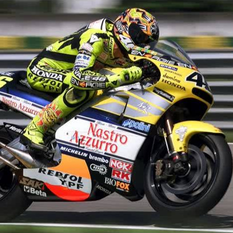 โปสเตอร์ Rossi Honda NSR500 2001 จัมโบ้ 84ซม