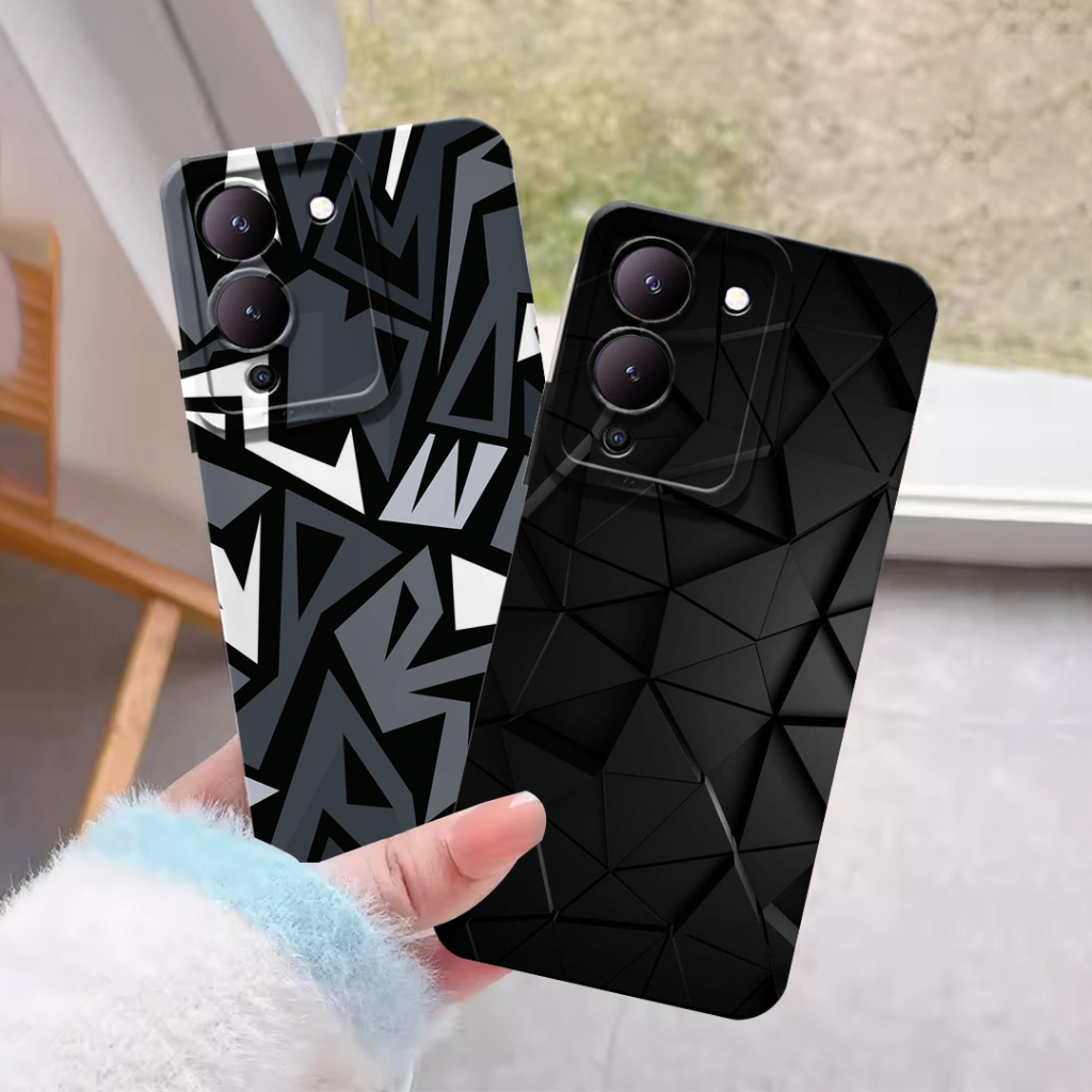 Softcase เข้ากันได้กับ Infinix Note 12 G96 - Note 12 Turbo G96 Case Abstract Motif Anti-Slip