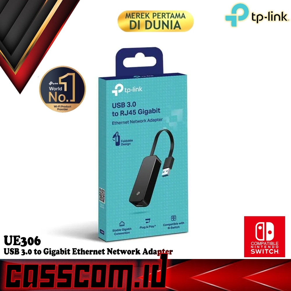 TP-LINK UE306 USB 3.0 to Gigabit Ethernet Network Adapter