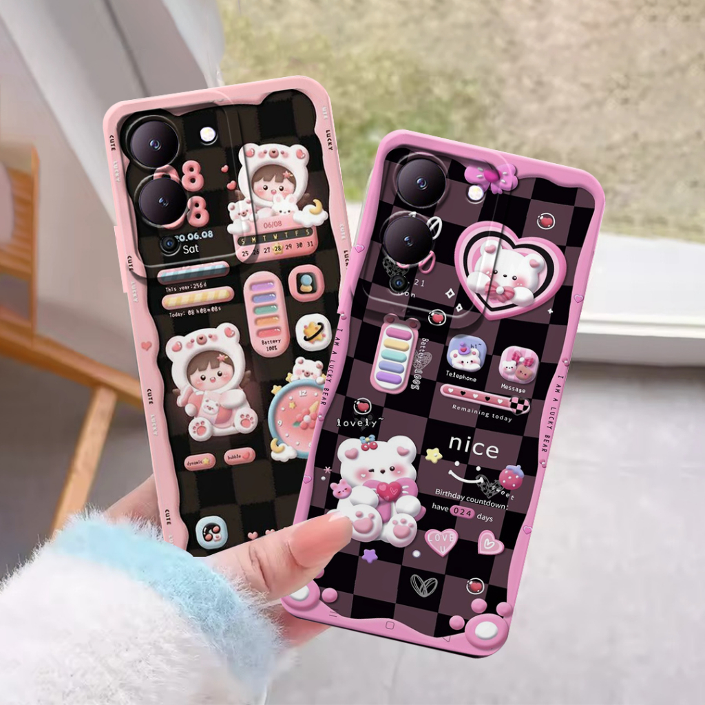เคสสําหรับ Infinix Note 12 G96 - Note 12 Turbo G96 Softcase Character Motif Anti Slip