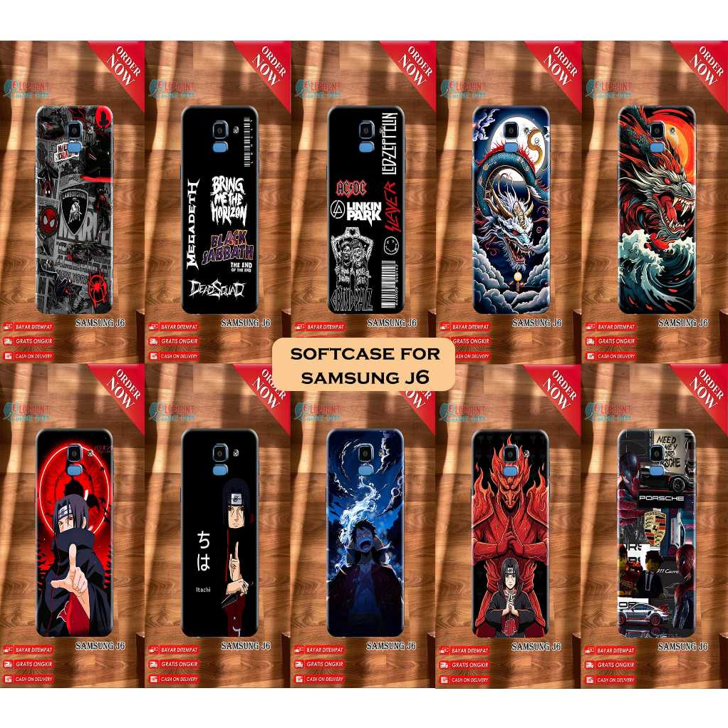 HP Softcase สําหรับ Samsung J6 - เคสโทรศัพท์ Samsung J6 - เคสโทรศัพท์ Samsung J6