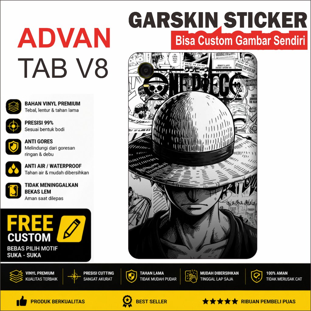 ADVAN V8 SKIN GARSKIN CASE PROTECTOR FREE CUSTOM ฟรี IMAGE