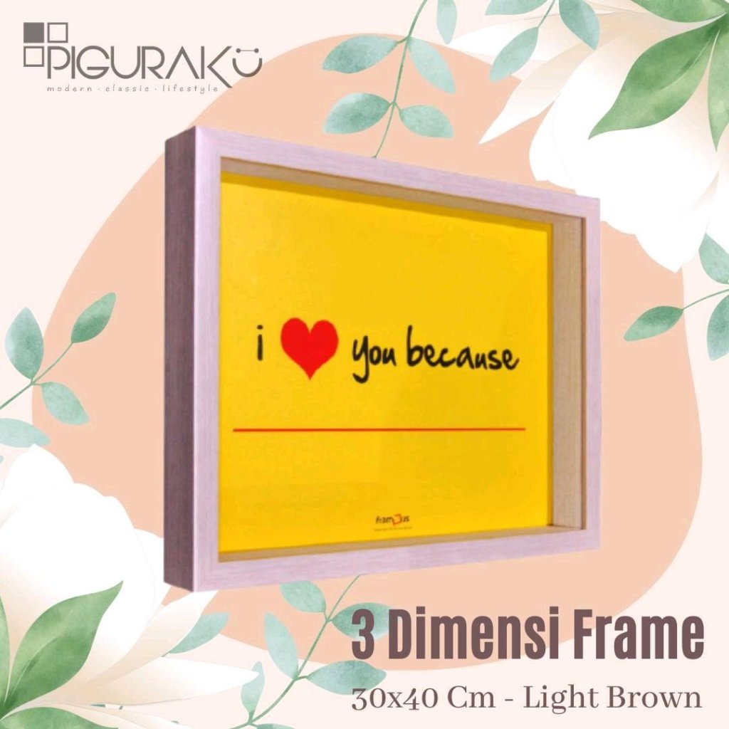 กรอบ 12R 30x40 Cm-3D Frame-3D Frame-3D Frame-Shadowbox