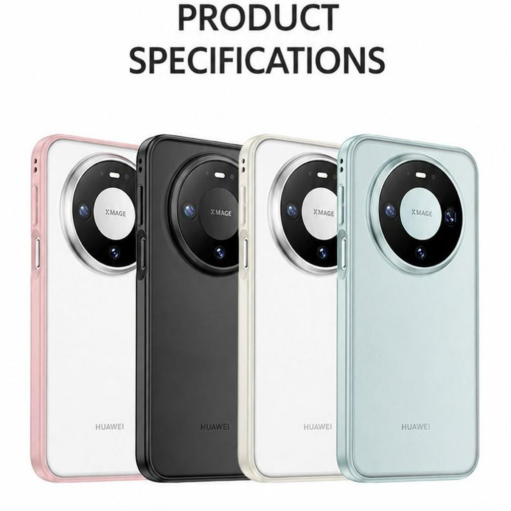 HUAWEI MATE 80 / MATE 80 PRO SOFT CASE FROSTED TRITONE CASING HARDCASE CASE CLEAR