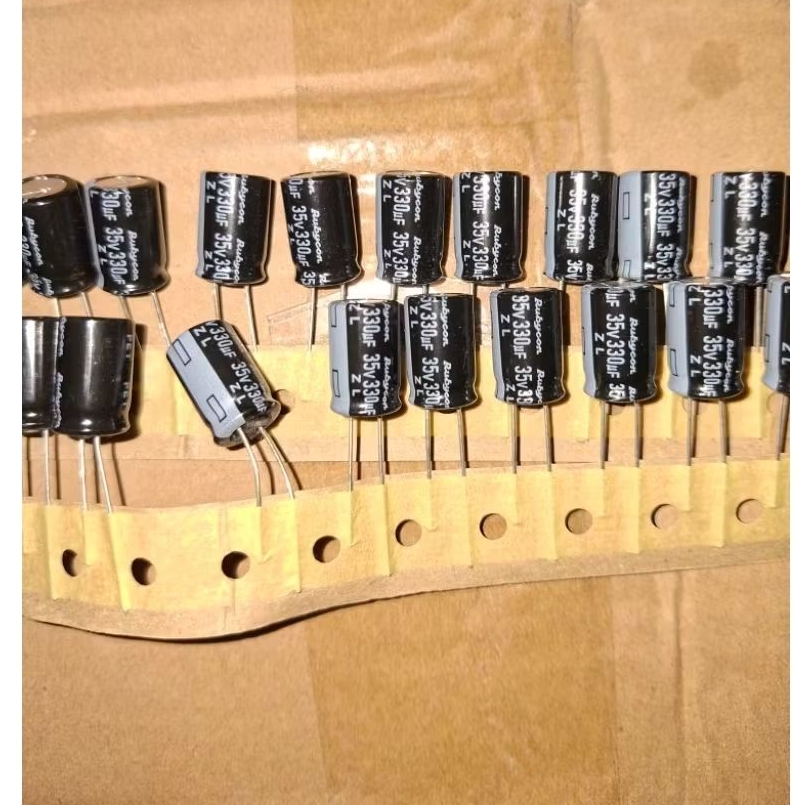 25 ชิ้น Elko 35v 330uf Elco 330uf 35v เดิม