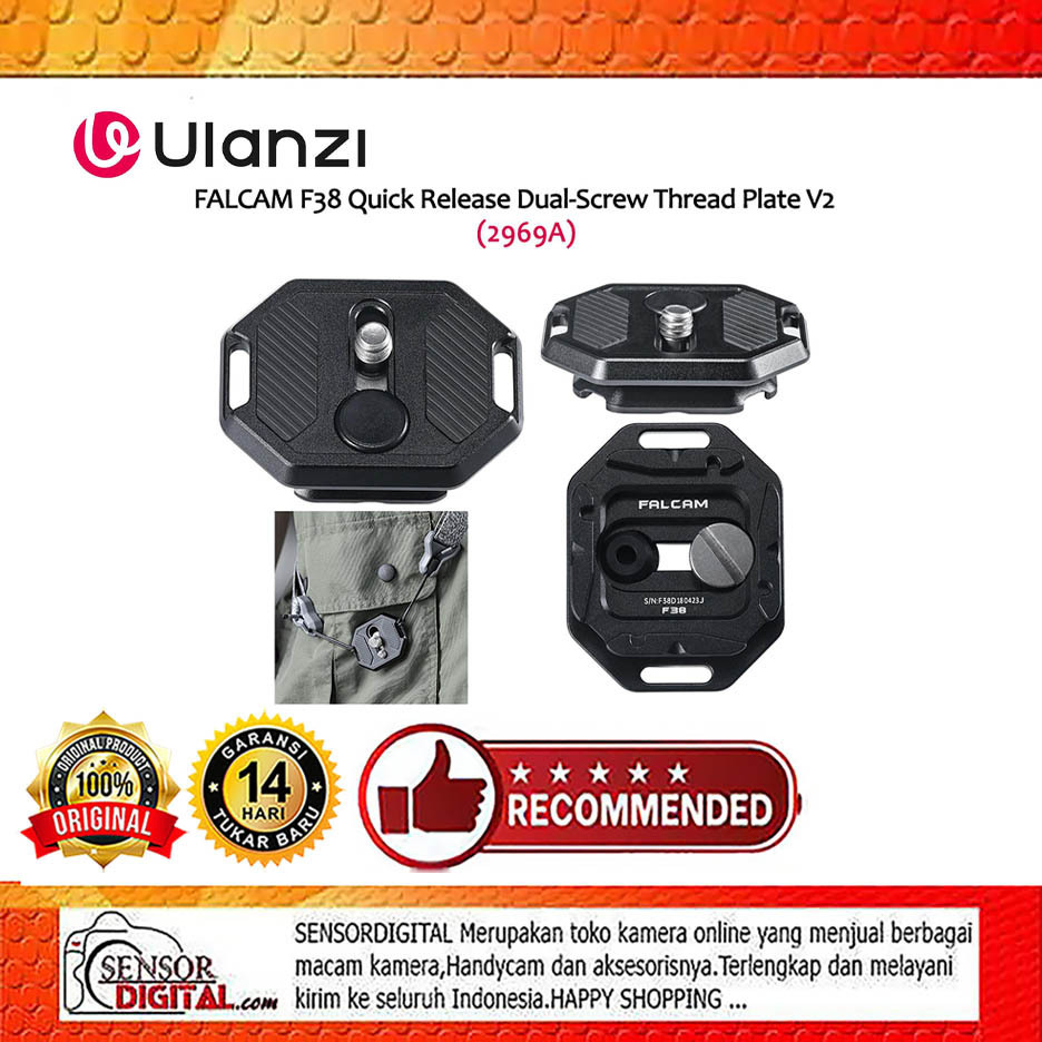 Ulanzi Falcam F38 Quick Release Dual Screw Thread Plate V2