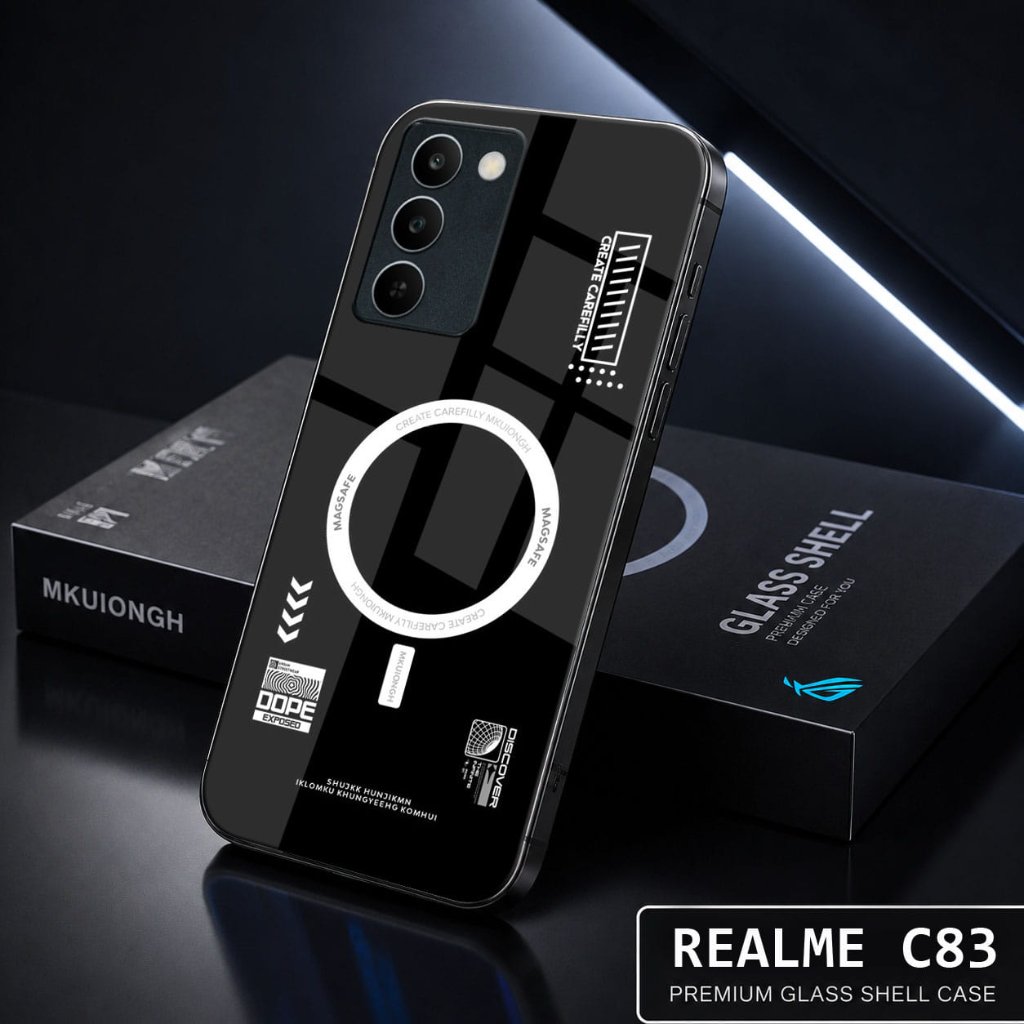 HP REALME C83 SoftCase เคสโทรศัพท์เคลือบเงาแก้ว REALME C83 - N206