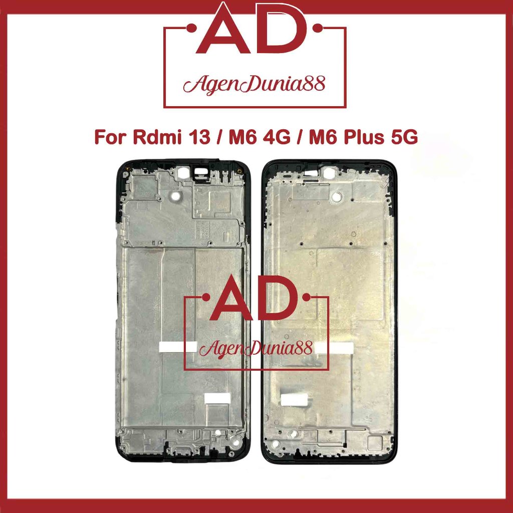 World Agent88 กรอบ Lcd สําหรับ Redmi 13 4G - Redmi 13 5G - Pco M6 5G - M6 Plus 5G