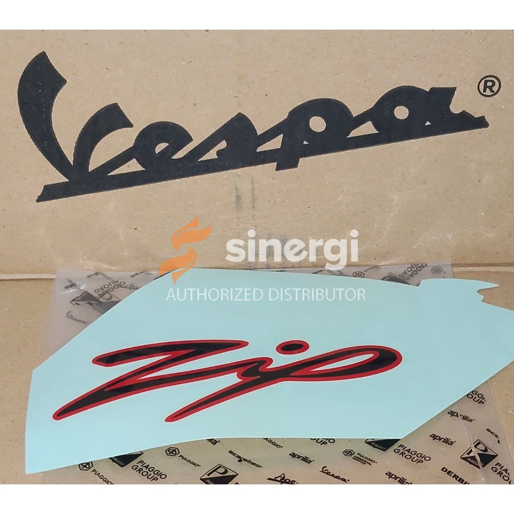 Zip Body Sticker / Name Plate ZIP SX 100CC 4T 2H002188000เอ1