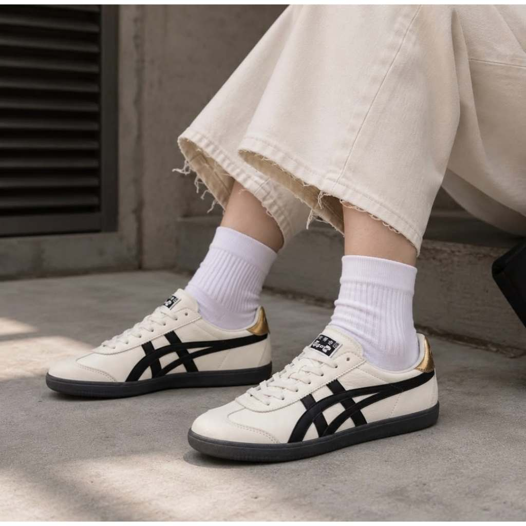 ONITSUKA Tokuten White Black x Gold / รองเท้า Onitsuka Tiger Tokuten