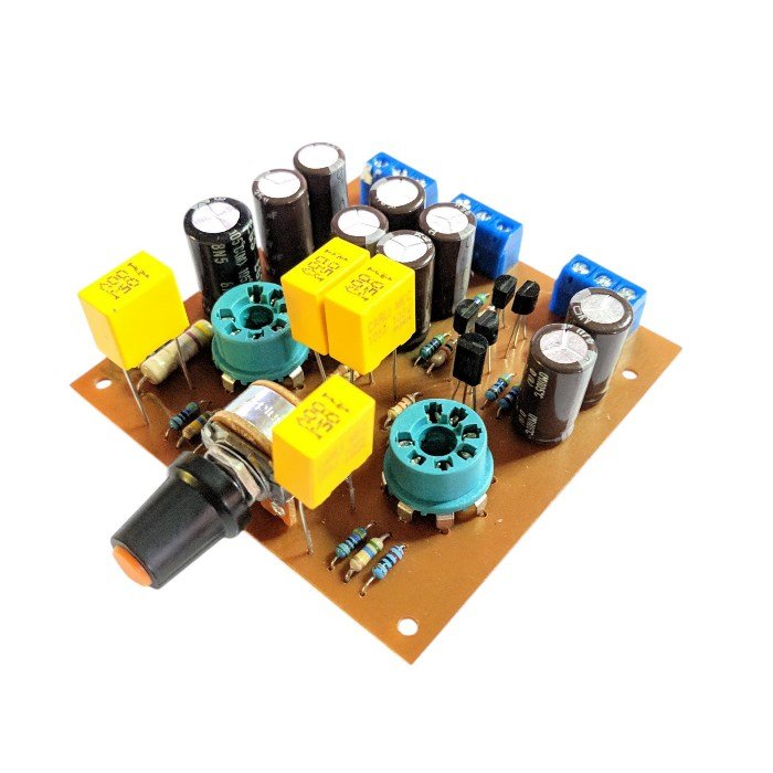 PCB Kit preamp ท่อเวทีสายสเตอริโอ 6J5 6AH6 6AU6 6CB6