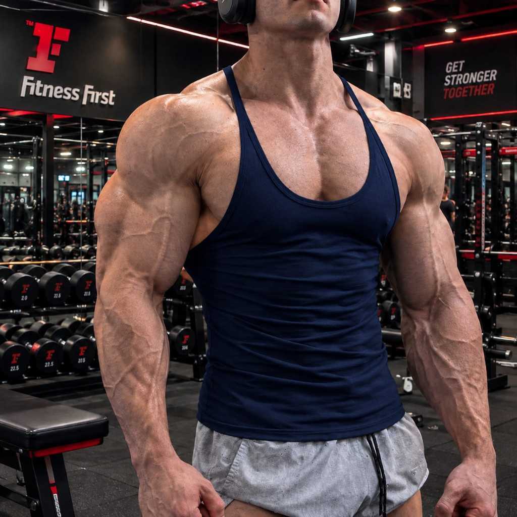 COOL, GOOD MENS GYM TANKTOP SPORT WEAR