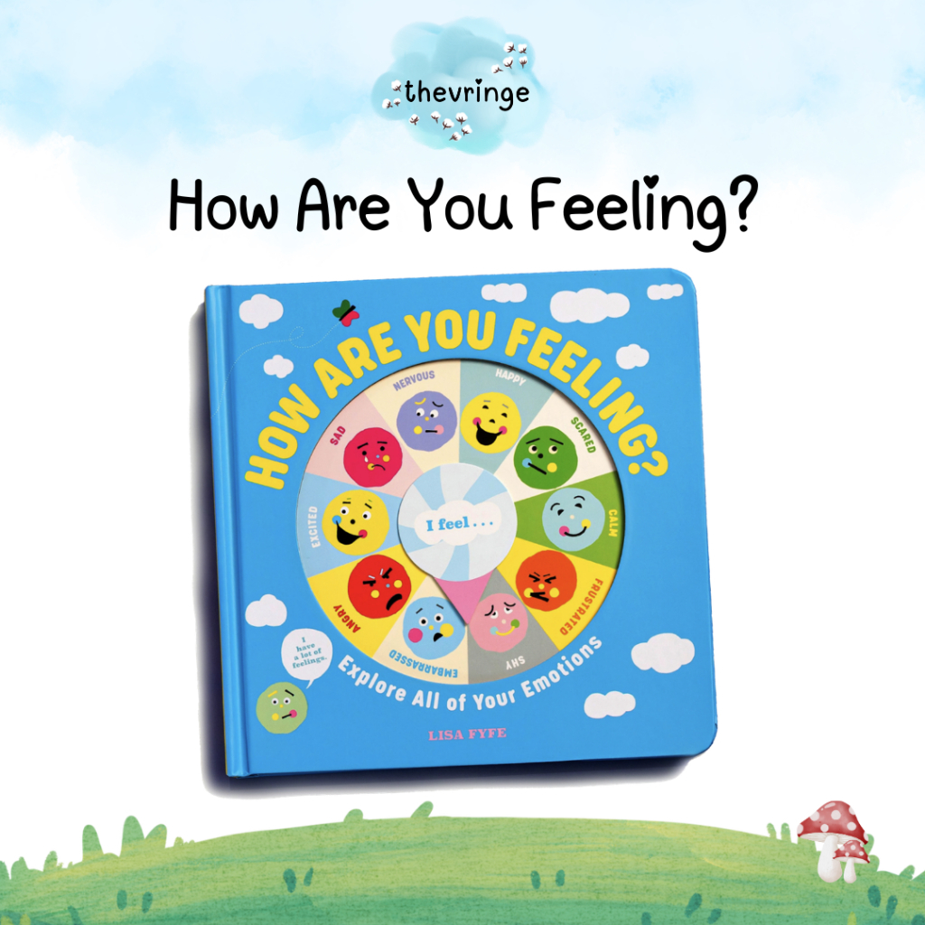 คุณรู้สึกไหม? หนังสือเด็ก? Lisa Fyfe ภาษาอังกฤษ Emotion Wheel หนังสืออารมณ์สําหรับเด็กเพื่อการศึกษาส