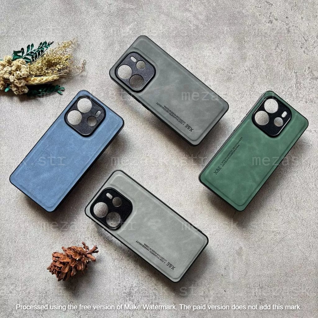 [LEATHER CASE] เคส Redmi Note 14 4G / Note 14 5G | เคสเนื้อหนังแกะ | ปลอก Redmi Note14 | เคสพรีเมี่ย