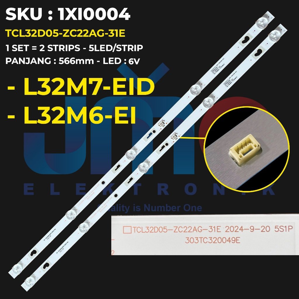 Xiaomi 32 นิ้ว TV Backlight L32M6-EI L32M7-EID L32M7-EAID TCL32D05-ZC22AG-31E 32HR332M06AX V0