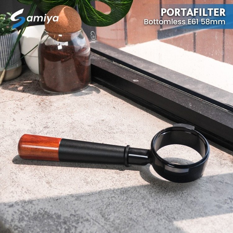 Vesper E61 Portafilter Bottomless 58mm / espresso Portafilter coffee double Bottomless premium tools