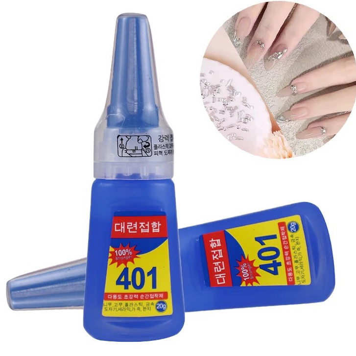 VANES MULTIPURPOSE KOREAN GLUE 401 SUPER ADHESIVE และ STRONG GLUE แห้งเร็ว