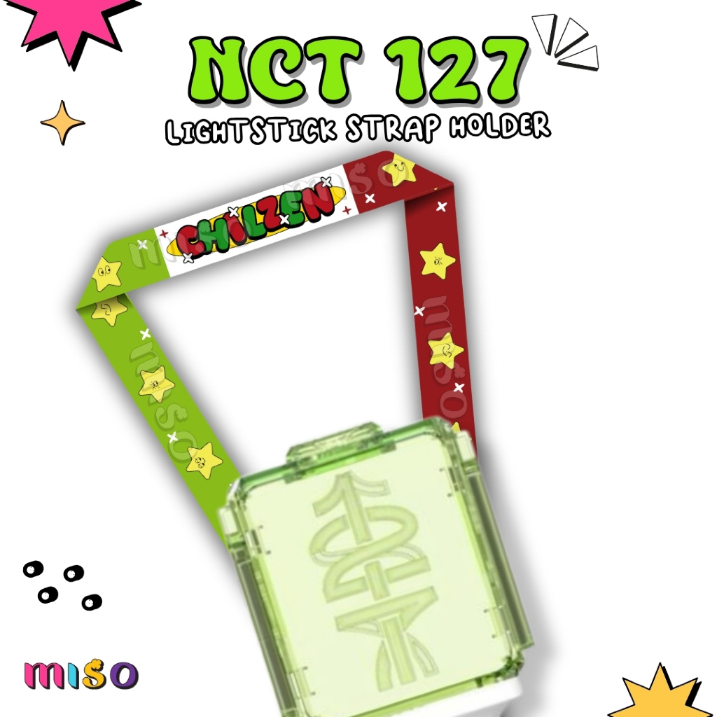 NCT 127 NEOBONG LIGHTSTICK NCT 127 NEOBONG Strap Holder / Lightstick Strap NCT 127 NEOBONG / NCT 127