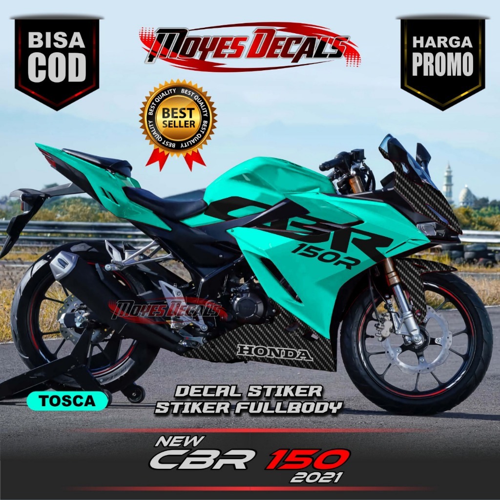 สติ๊กเกอร์รูปลอก Striping CBR150 r 2021 New Fullbody - สติ๊กเกอร์รูปลอก Variation CBR 150 R 2021 - ส