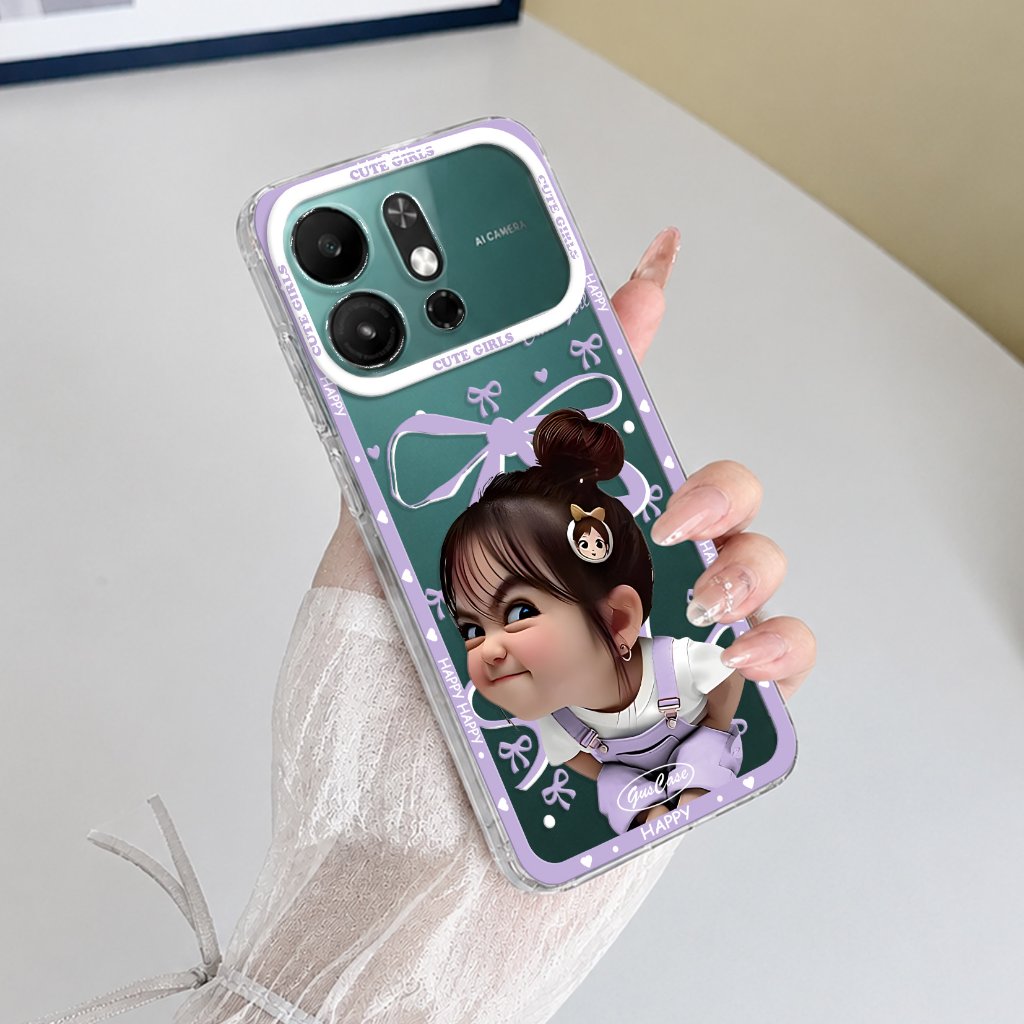 หนายืดหยุ่นปลอกItel A100CS A100C A200 TPUซิลิคอนป้องกันการกระแทกSoftcase Clear ITL-85