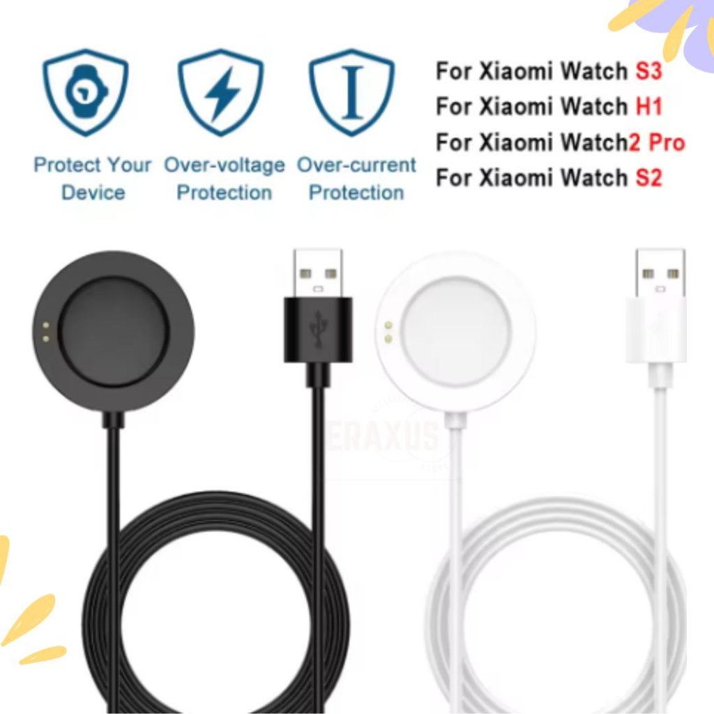 Eraxus USB Magnetic Docking Charger Cable สําหรับ Xiaomi Watch 2, Watch 2 Pro, Watch 5, Watch S2, S3