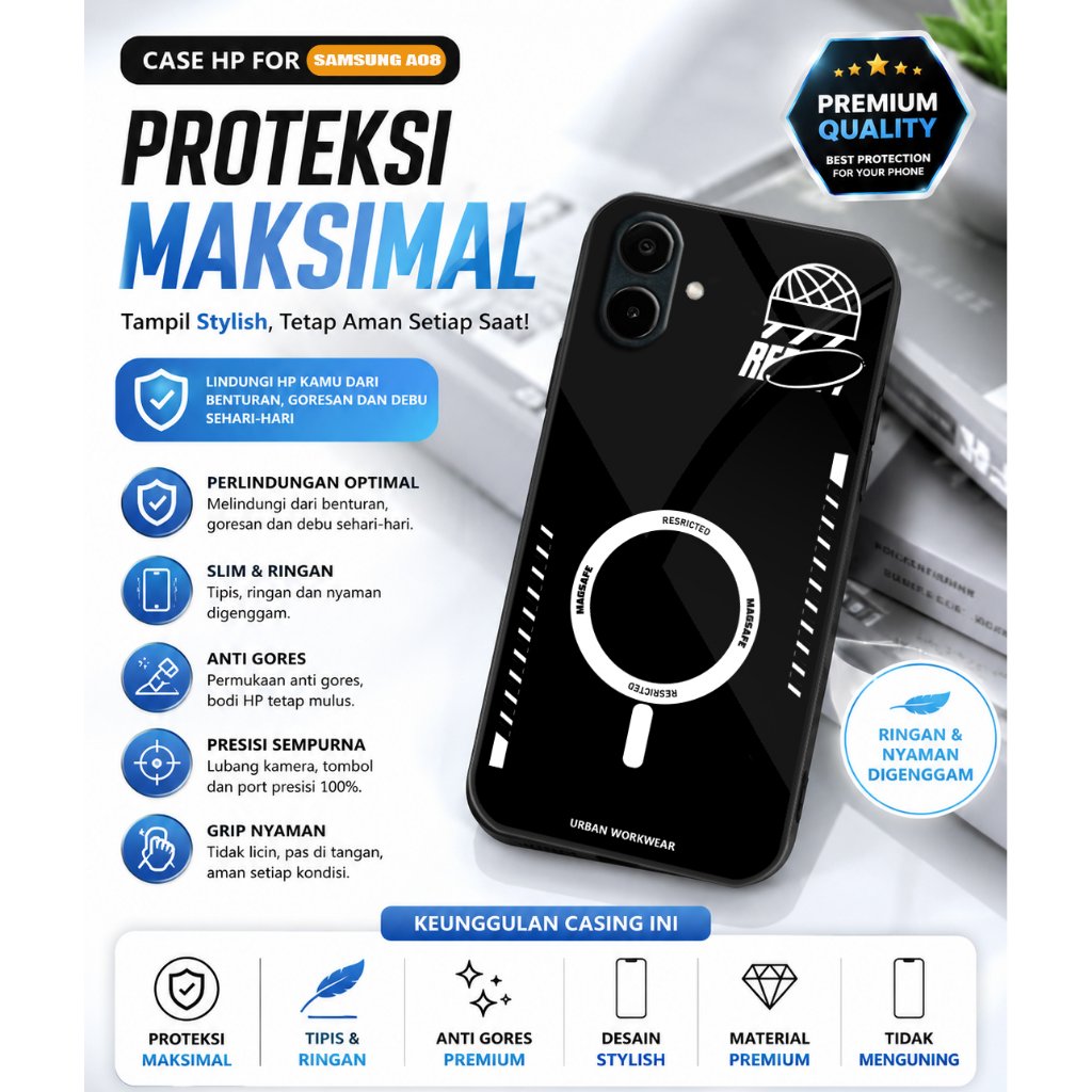 Softcase Glossy Case Samsung A08 ล่าสุด 2026 Case Hp Samsung A08 Case Samsung A07 Casing Samsung A07