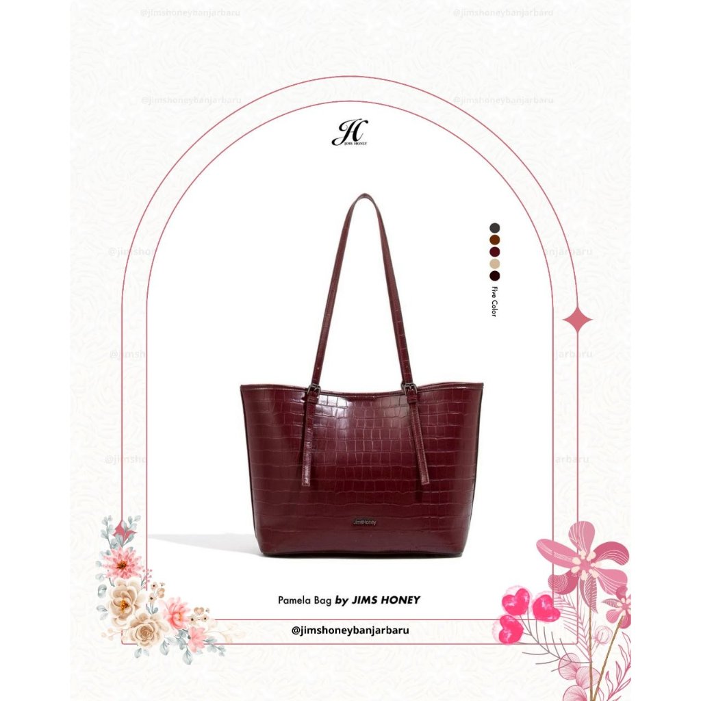 PAMELA BAG TOTEBAG OR กระเป๋าสะพายผู้หญิง JIMSHONEY BANJARBARU