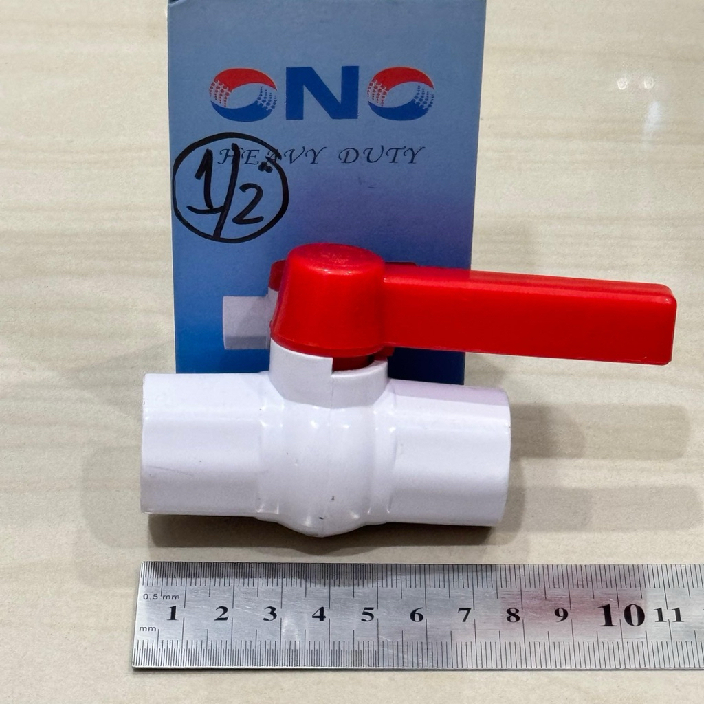 MERAH ONO WHITE GG RED 1/2 Bunch Ballvalin 0.5+3 นิ้ว ono สีขาว ORIGINAL GOOD ORIGINAL plain stop fa