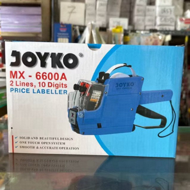 MESIN เครื่องมือติดฉลาก 2 เส้น Mx-6600A (อัลบั้มและหมายเลข) / Mx6600A เครื่องติดฉลาก / MX 6600 A Joy