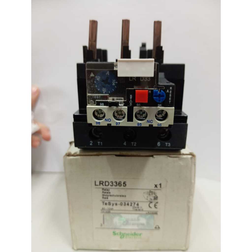 Thermal Overload Schneider Lrd3365 Overload Schneider Lrd 3365 คุณภาพดั้งเดิม