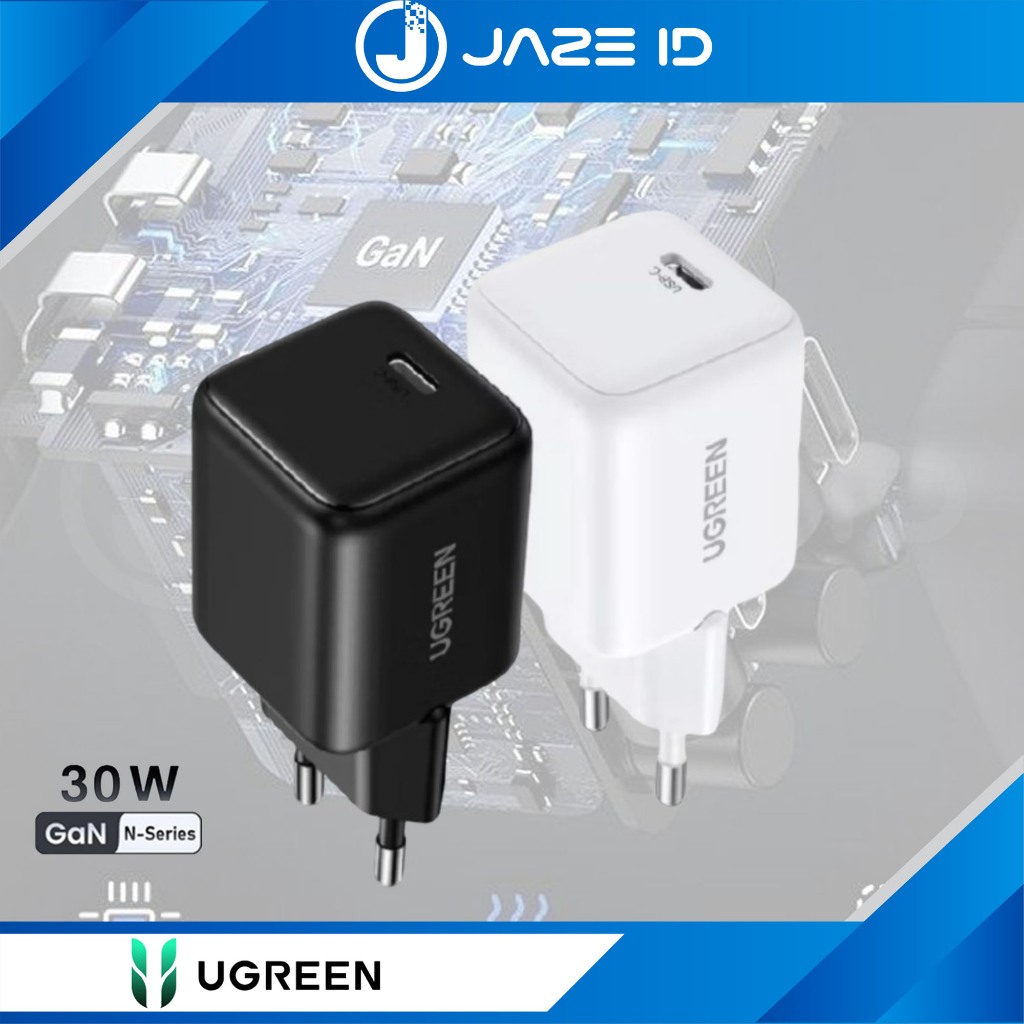 Ugreen Charger N Series Gan PD Type C ชาร์จเร็ว 30w Iphone Android Adapter Adapter Adapter
