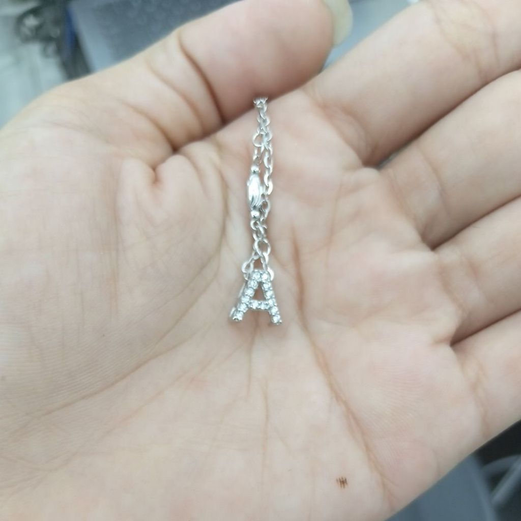 CLM สร้อยคอเด็กตัวอักษรสวยๆ 0110