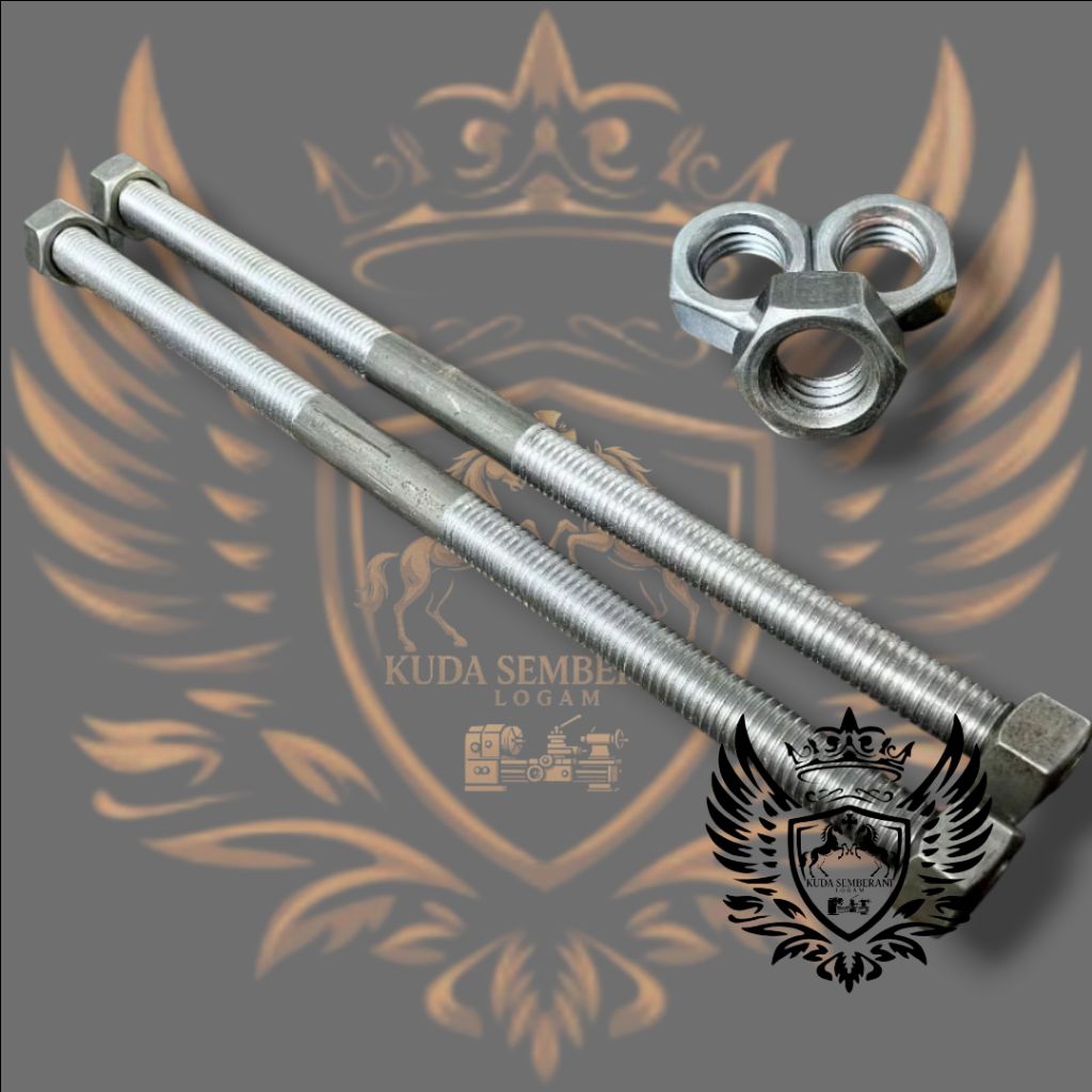 KLS AS CENTER คอยืนจักรยาน BECAK MADE OF IRON RONISER DIAMETER 16 มม. ลู่วิ่งแรงตึงผิว 34 ซม. พร้อมก