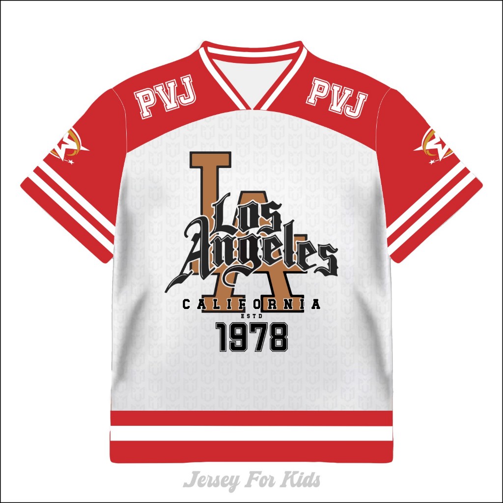 PVJ OVERSIZE JERSEY OVERSIZE - DRYFIT JERSEY - OVERSIZE JERSEY - Los Angeles JERSEY