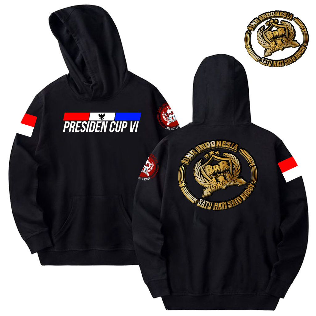 Hoodie BNR President Cup VI Hoodie SWETER BNR President CUP BNR อินโดนีเซีย President CUP VI HOODIE 