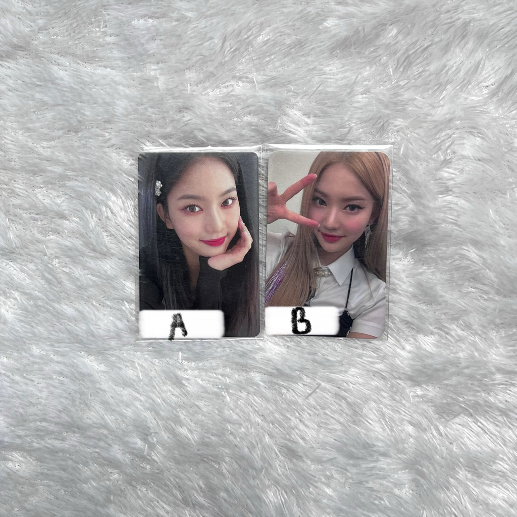 [OFFICIAL] โฟโต้การ์ด STAYC ISA POPPY MAUNG POB JAPAN KPOPMERCH KMERCH