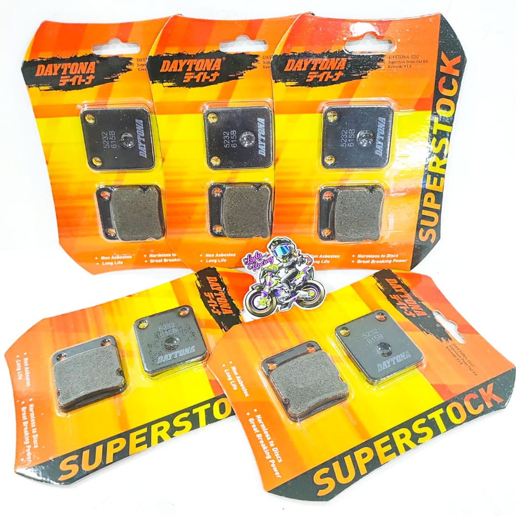 KAWASAKI KLX DAYTONA SUPERSTOCK 5232 ผ้าเบรกด้านหลัง