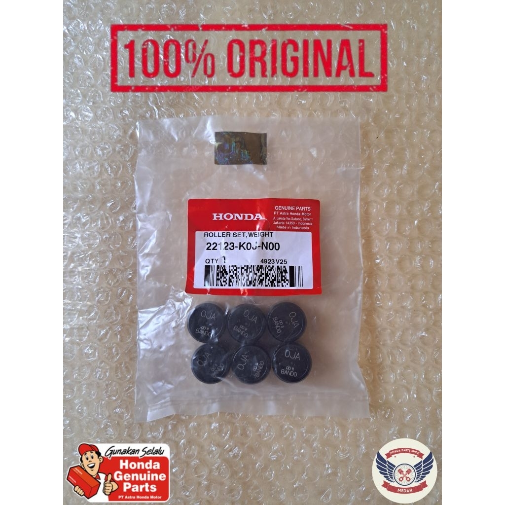 22123K0JN00 ชุดลูกกลิ้ง - BeAT Deluxe & BeAT Street Led K1A K1AL V1 V2, Scoopy K2F K2FP V1 V2, Genio