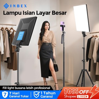 INBEX IP80 80W Lampu Panel Studio Lighting Live Streaming Langsung/Pencahayaan Studio Profesion 19inci