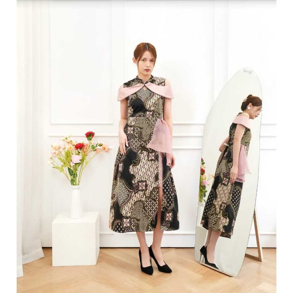 Zoey Realpic Batik Dress, Party Dress, Batik Dress, ชุดแต่งงาน