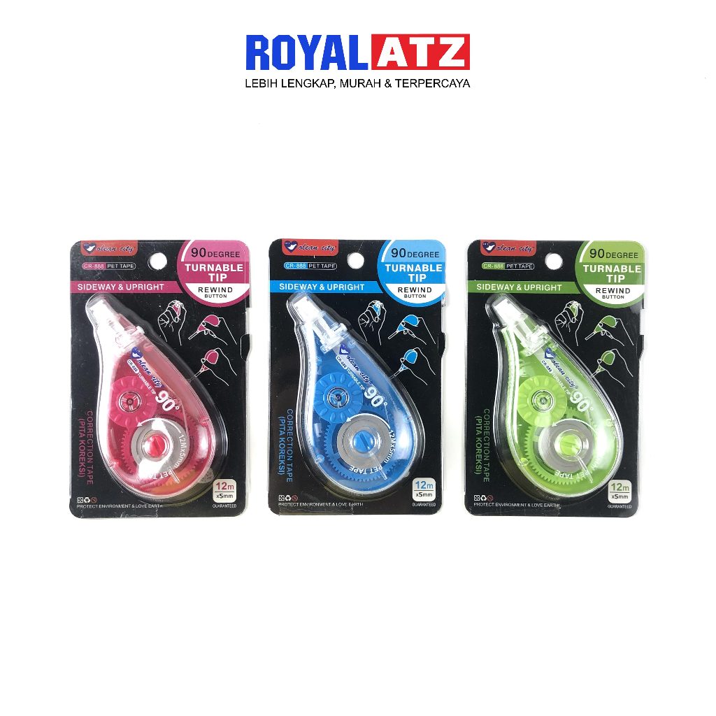 เทปลบคําผิด / Tip Ex Paper CR-888 OCI