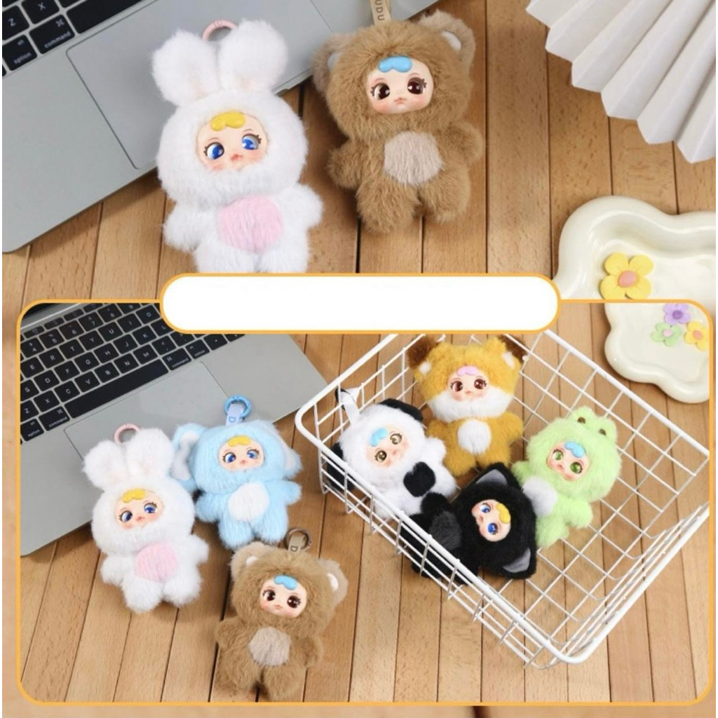 GANTUNGAN BLIND BOX KEYCHAIN DUDU ANIMAL PARTY EDITION G080 ป๊อปกล่องตาบอด
